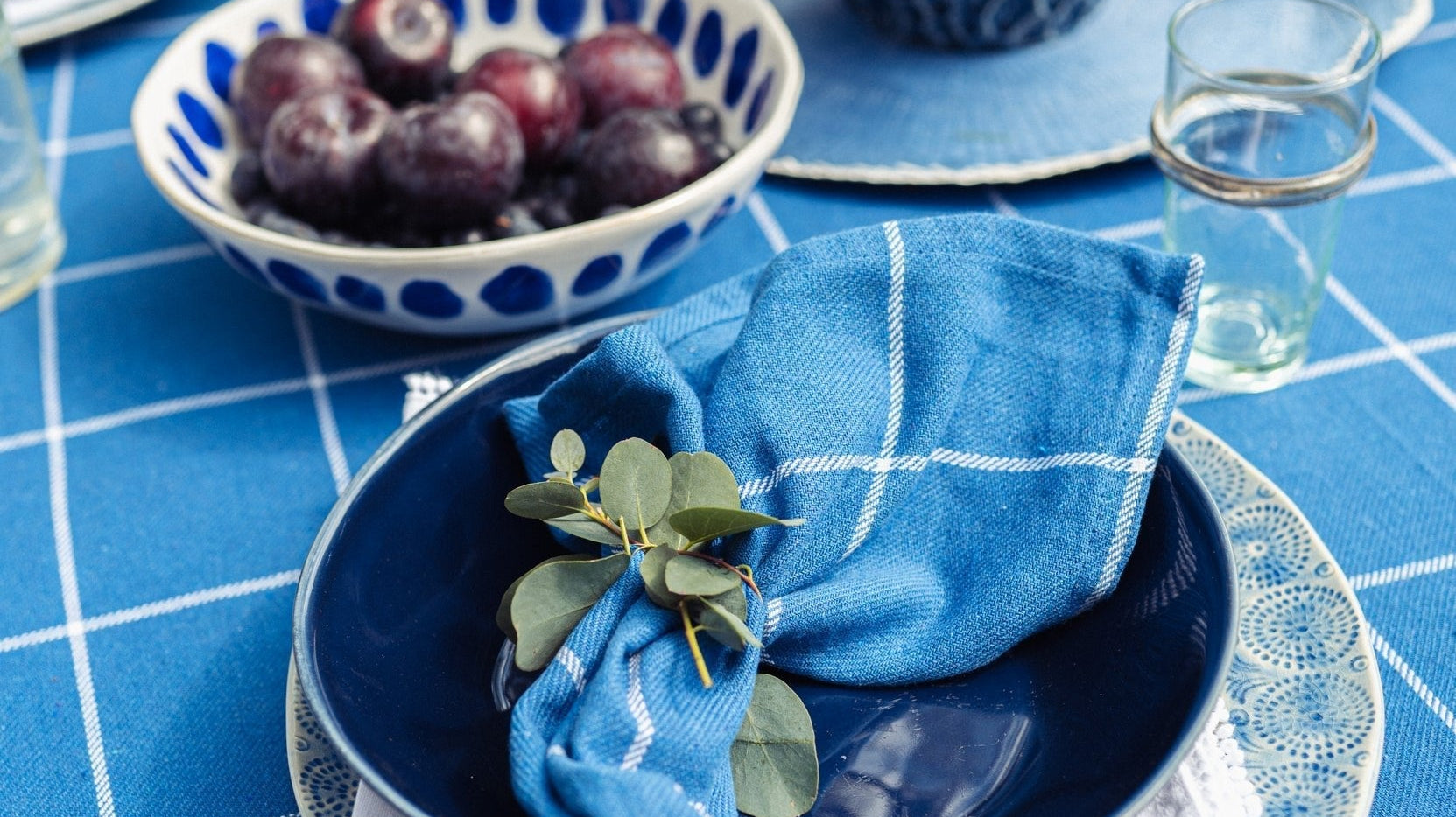 Picnic-perfect table linens for summer alfresco dining - Forever England