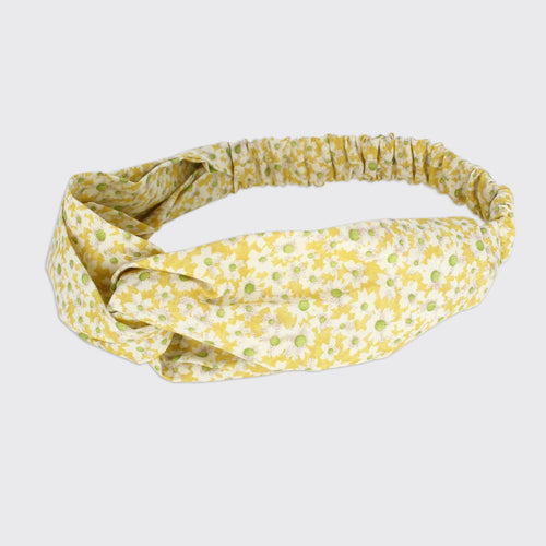 Daisy Soft Headband- Yellow - Forever England