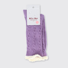 Load image into Gallery viewer, Emilia Socks Lilac