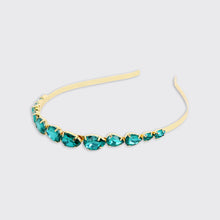 Load image into Gallery viewer, Jewelled Headband- Teal