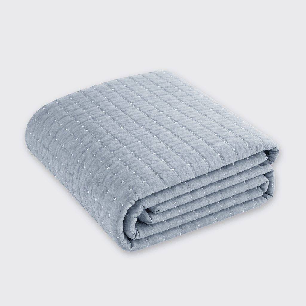 Melbury French Grey Bedspread - Forever England