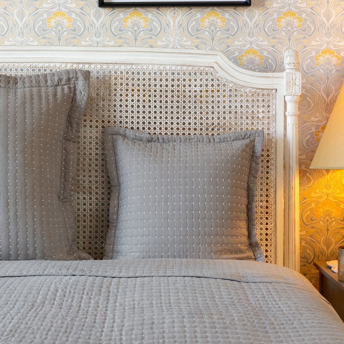 Melbury French Grey Bedspread - Forever England