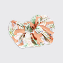 Load image into Gallery viewer, Sophia Scrunchie- Peach/Green - Forever England