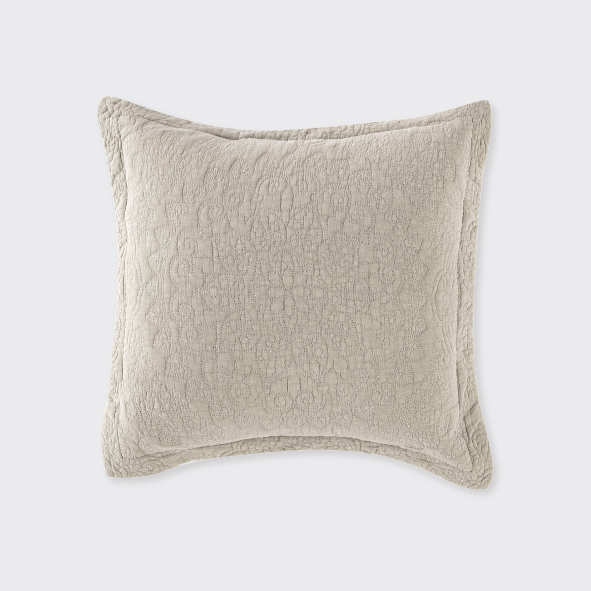 Stonewash Cotton Parchment Cushion Complete - Forever England