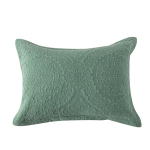 Stonewash Cotton Sage Green Bedspread