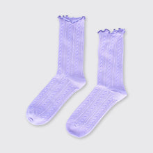 Load image into Gallery viewer, Alice Socks- Lilac - Forever England