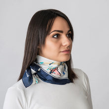 Load image into Gallery viewer, Boat Scarf Navy - Forever England