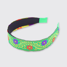 Load image into Gallery viewer, Bunty Wide Headband- Green - Forever England