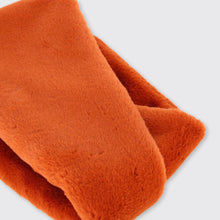 Load image into Gallery viewer, Chunky Faux Fur Snood- Burnt Orange - Forever England