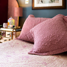 Load image into Gallery viewer, Eloise Pink Continental Pillowsham - Forever England