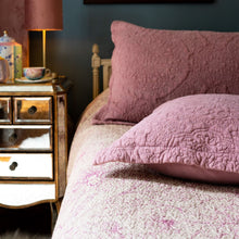 Load image into Gallery viewer, Eloise Pink Continental Pillowsham - Forever England