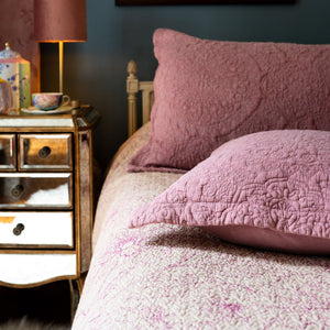 Eloise Pink Standard Pillowsham - Forever England