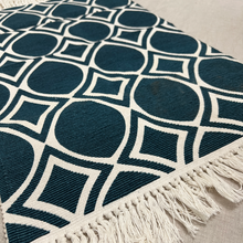 Load image into Gallery viewer, Retro Rug Teal 50x80cm