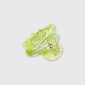 Marble Small Claw Clip- Green - Forever England