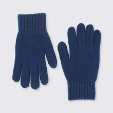Load image into Gallery viewer, Mens Knitted Gloves- Blue - Forever England