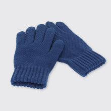 Load image into Gallery viewer, Mens Knitted Gloves- Blue - Forever England