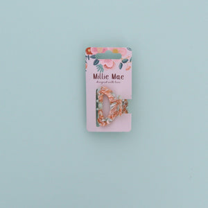 Milky Marble Small Claw clip- Duck Egg - Forever England