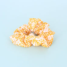 Load image into Gallery viewer, Petal Scrunchie- Yellow - Forever England