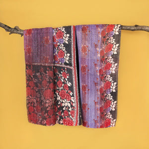Reversible Vintage Kantha Throw - 19A - Forever England