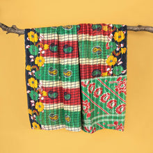 Load image into Gallery viewer, Reversible Vintage Kantha Throw - 9A - Forever England