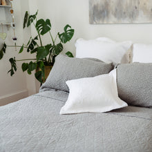 Load image into Gallery viewer, Stonewash Cotton Grey Bedspread - Forever England