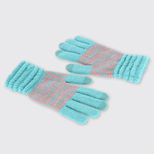 Load image into Gallery viewer, Women&#39;s Blue and Pink Gloves Millie Mae