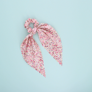 Sweet Pea Ponytail Scrunchie Pink