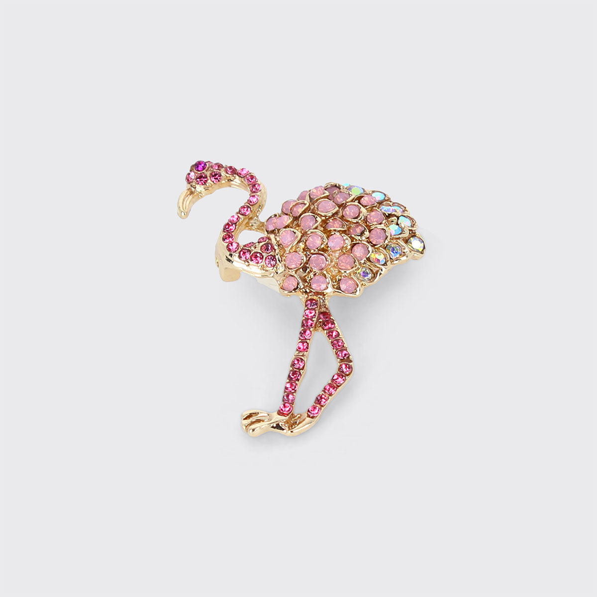 Millie Mae Spring/Summer Flamingo Pink Brooch