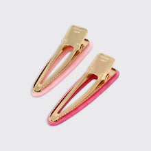 Load image into Gallery viewer, Aura Set of 2 Hairclips- Pink - Forever England