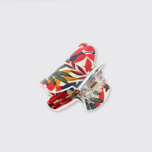 Load image into Gallery viewer, Autumn Fern Small Claw Clip- Red/Green