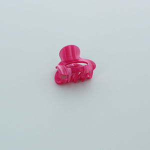 Barley Sugar Small Claw clip- Pink