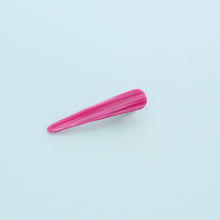 Load image into Gallery viewer, Barley Sugar Tapered Hair clip- Pink