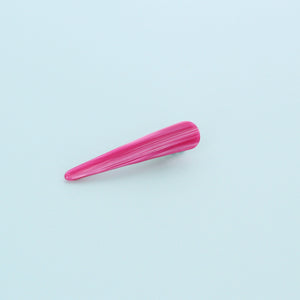 Barley Sugar Tapered Hair clip- Pink