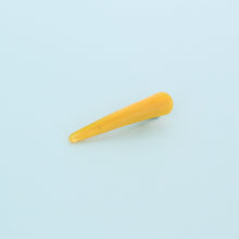 Load image into Gallery viewer, Barley Sugar Tapered Hair clip- Yellow