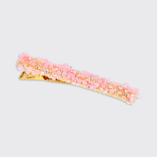 Barrette Hairclip- Pink - Forever England