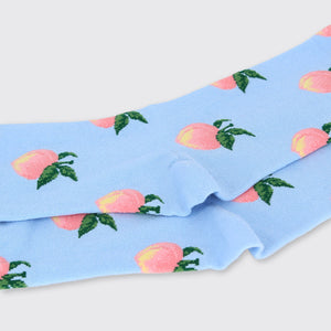 Blue Peach Sock