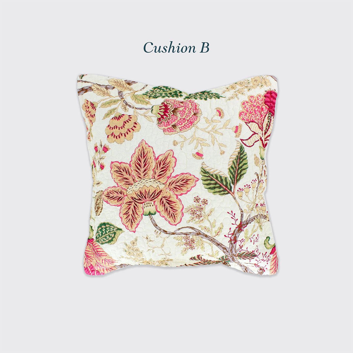 Constance Patchwork Bedspread Pink - Forever England