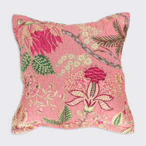 Constance Patchwork Bedspread Pink Continental Pillowsham - Forever England