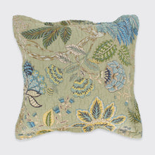Load image into Gallery viewer, Constance Patchwork Blue Continental Pillowsham - Forever England