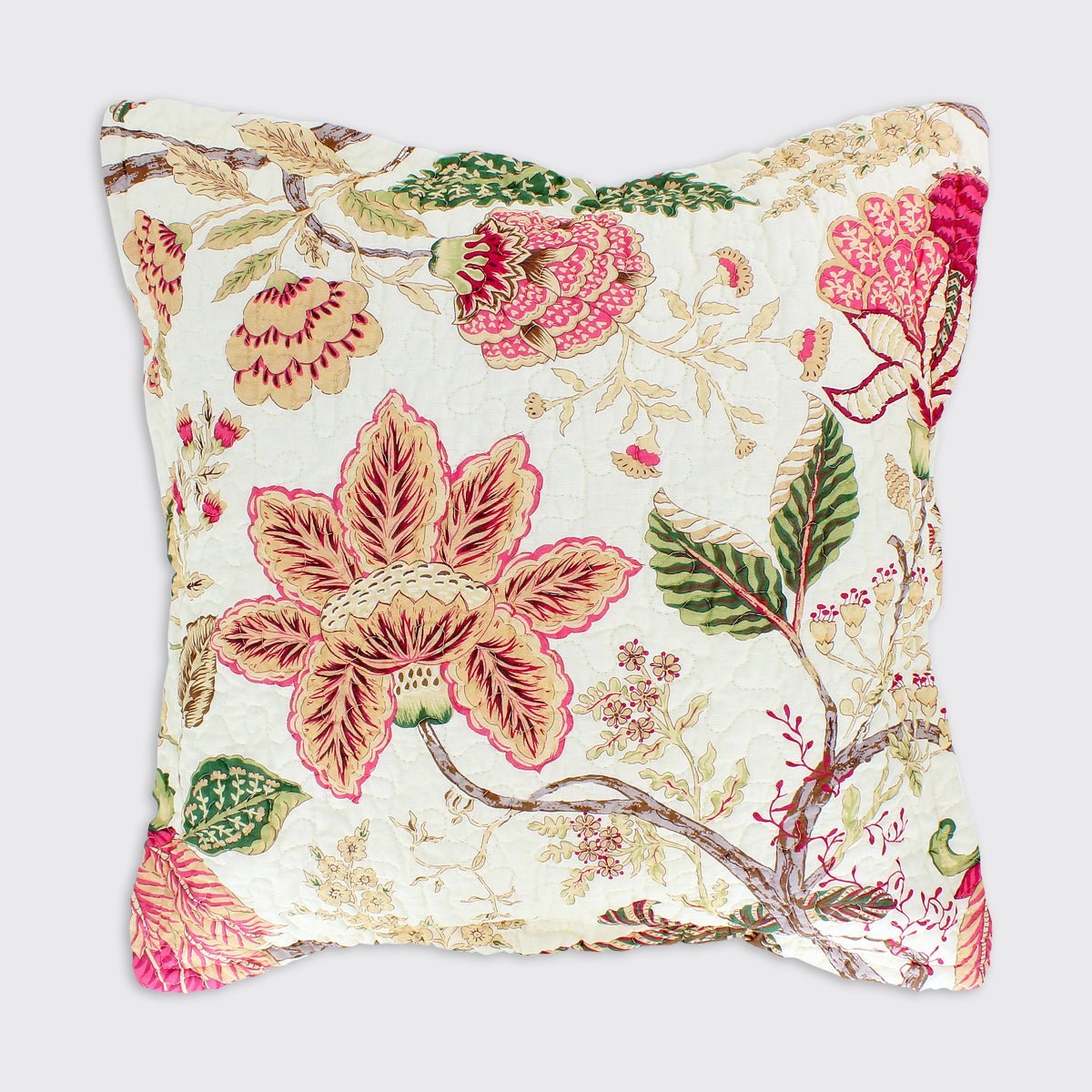 Constance Patchwork Pink Standard Pillowsham - Forever England