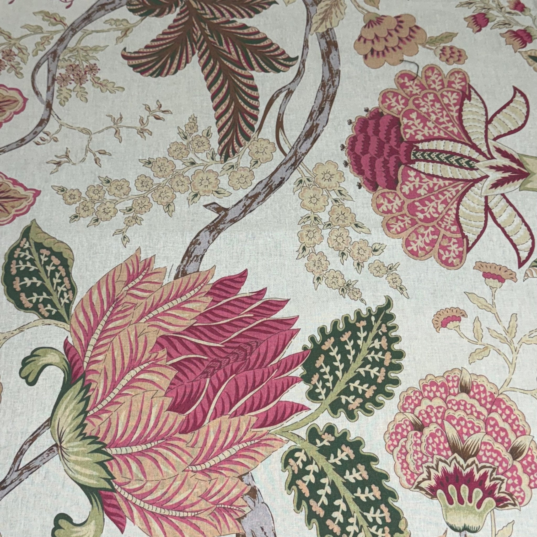 Constance Pink Fabric by the Metre - Forever England