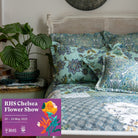 Cordelia Duck Egg Patchwork Bedspread PRE - ORDER - Forever England