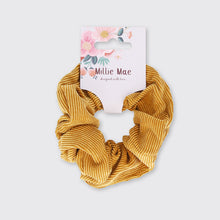 Load image into Gallery viewer, Cord Scrunchie Ochre