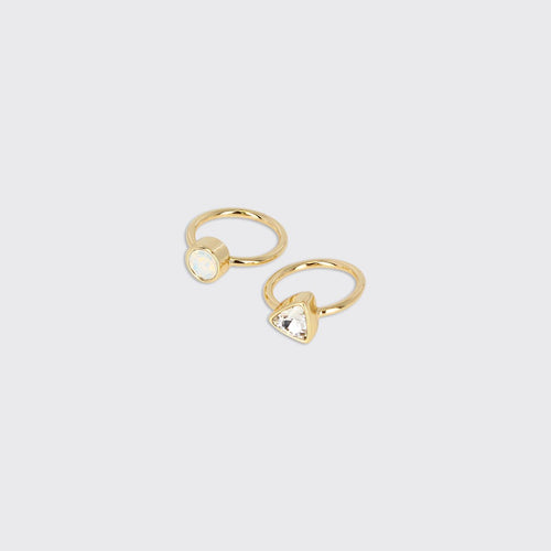 Duo Stacking Rings- Large - Forever England