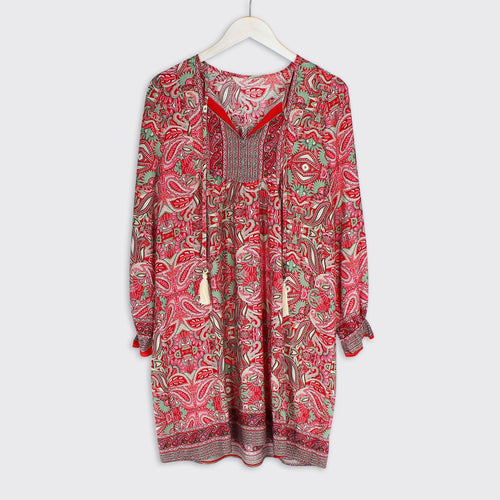 Gina Red Tunic - Forever England