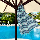 Hammam Towel - Aqua Blue - Forever England