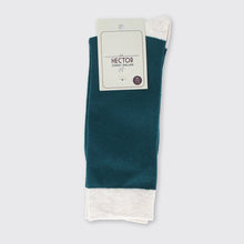 Load image into Gallery viewer, Hector Men&#39;s Two Tone Socks Green