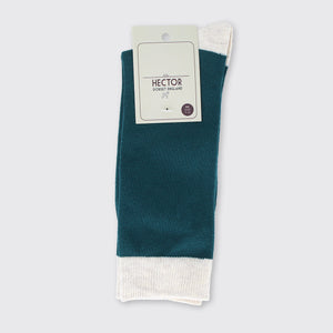 Hector Men's Two Tone Socks Green