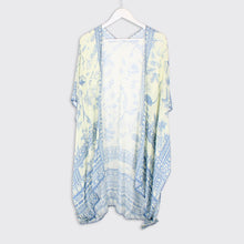 Load image into Gallery viewer, Kitty Kimono Blue - Forever England