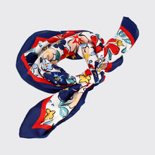 Load image into Gallery viewer, Lulu Scarf- Navy/Red - Forever England